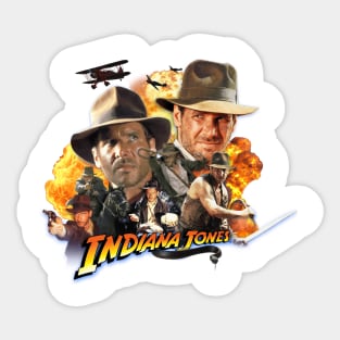 Indiana Jones is Awesome Sticker